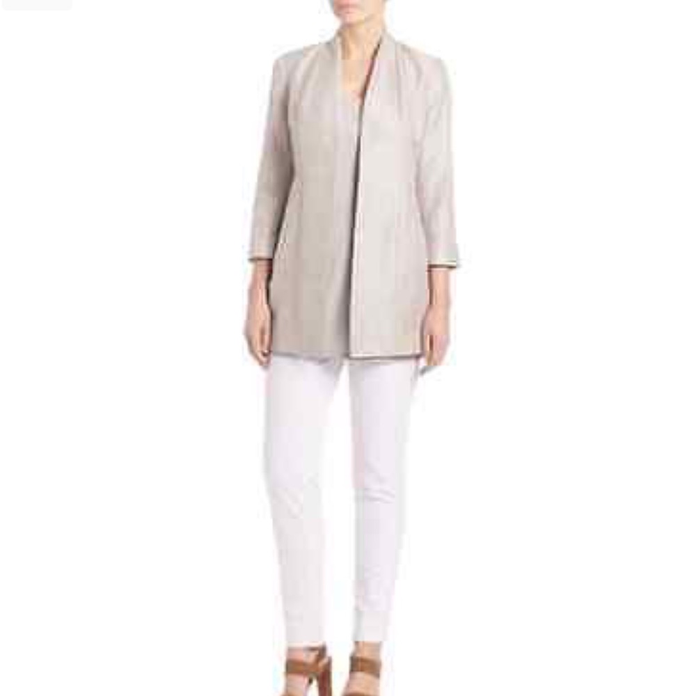 Eileen Fischer Marion Jacquard silver Jacket